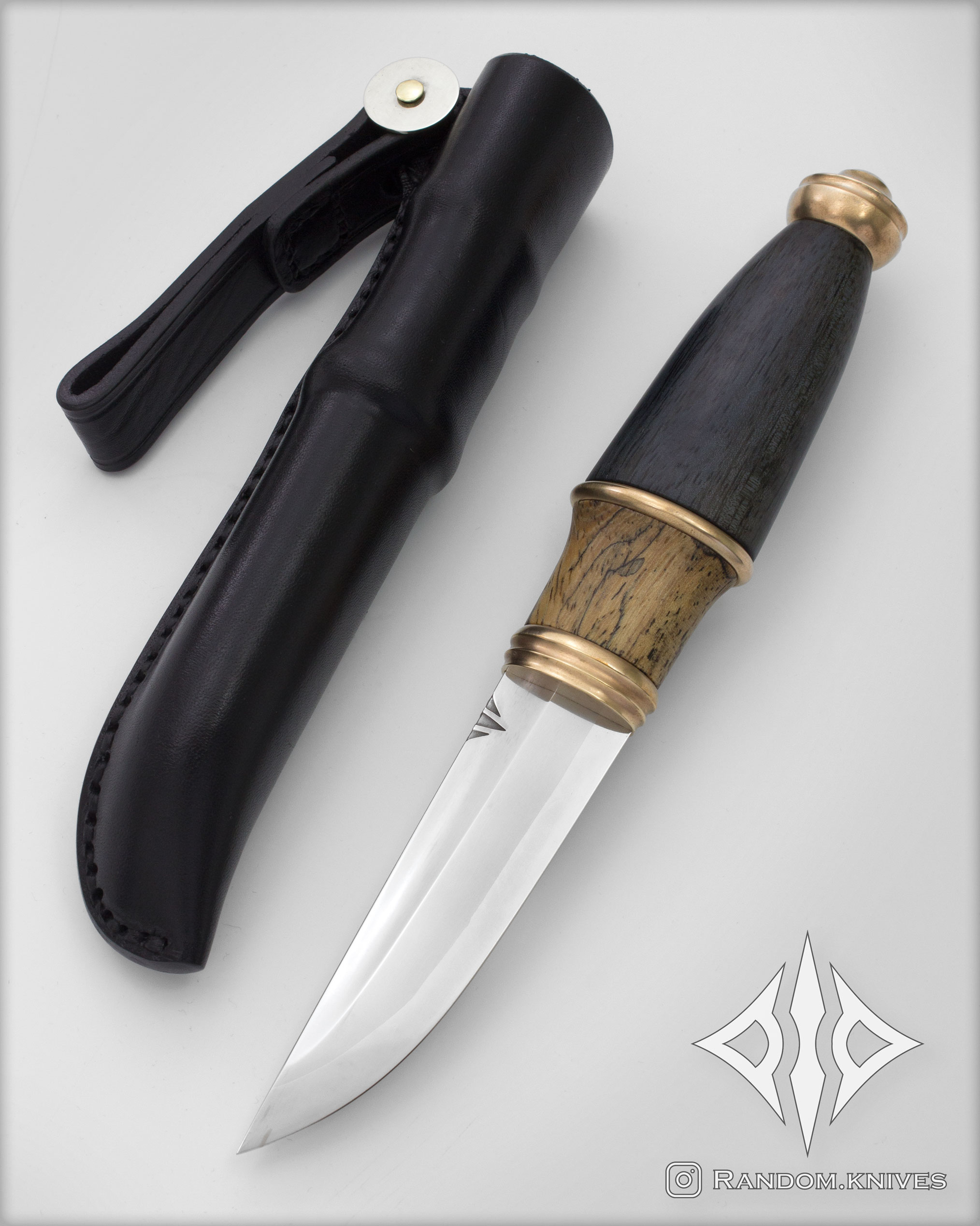 Puukko sanmai inoxidable